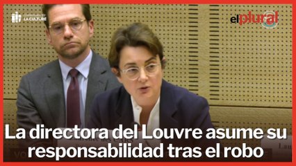 La directora del Louvre reconoce su "responsabilidad" tras el robo