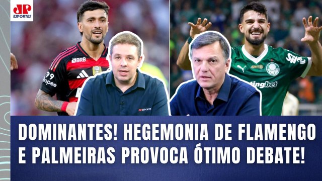 Cara, o que Flamengo e Palmeiras ESTÃO FAZENDO só DEIXA CLARO que... Mauro Cezar É DIRETO | DEBATE