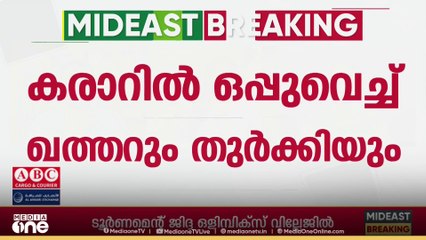 ഉഭയകക്ഷി സഹകരണ കരാറുകളിൽ ഒപ്പുവെച്ച് ഖത്തറും തുർക്കിയും