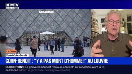 Cambriolage au Louvre: "Il ne faut pas exagérer, la France n'est pas blessée", affirme Daniel Cohn-Bendit