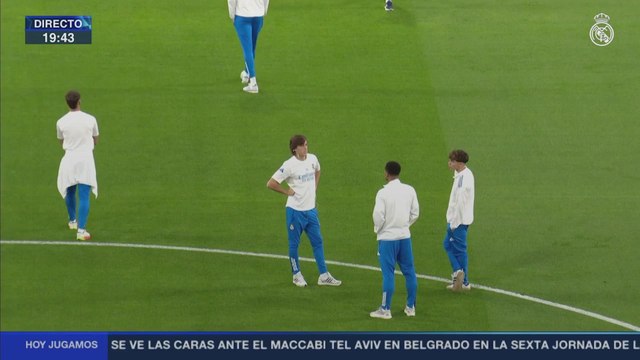 Llegada Juventus al Bernabéu para el real Madrid - Juventus