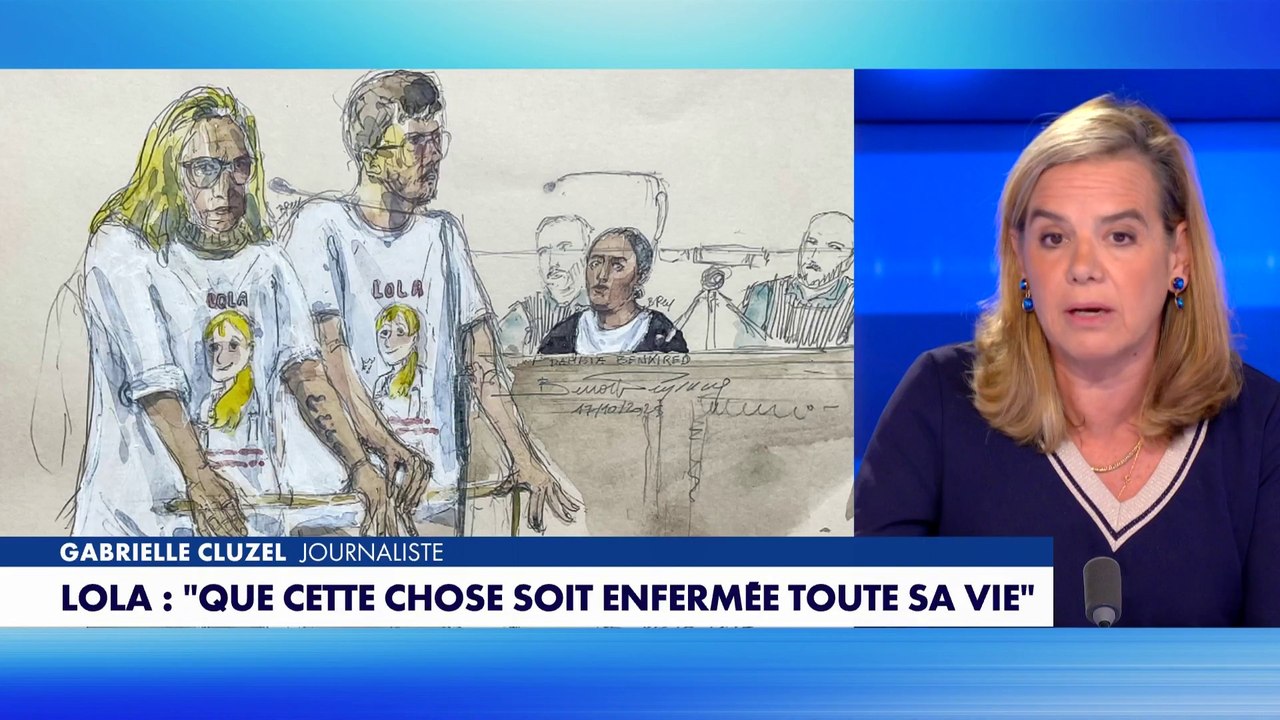 Gabrielle Cluzel : «Ce procès a révélé que Lola n’a pas seulement été tuée, mais suppliciée»