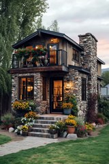 Rustic Stone Cottage – A Cozy Retreat Filled with Charm