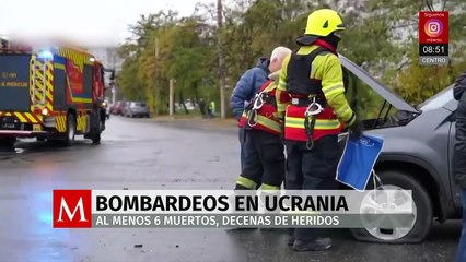 Bombardeos en Ucrania dejan al menos seis muertos y decenas de heridos