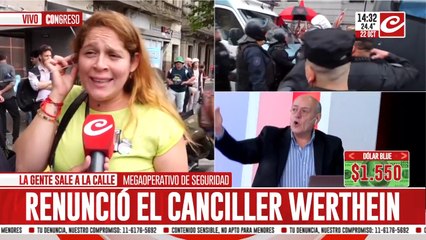 Máxima tensión en el Congreso: enfrentamientos entre manifestantes y la Policía Federal