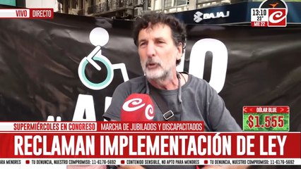 Supermiércoles en Congreso: reclaman implementación de ley de discapacidad