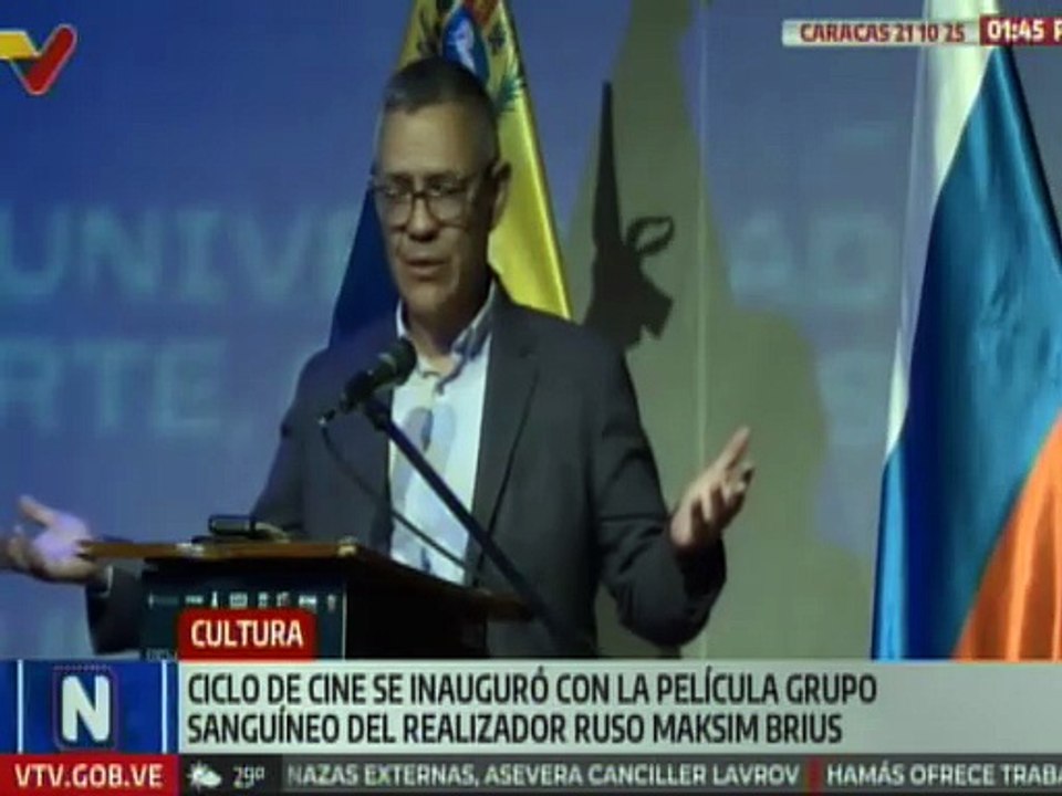Festival de Cine Ruso proyectará las producciones cinematográficas en Caracas y Margarita
