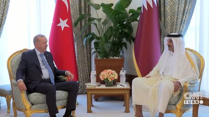 Körfez diplomasisi! Cumhurbaşkanı Erdoğan 3. durağı Umman'da: Görkemli karşılama