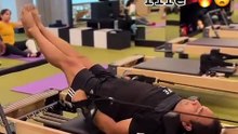 Pilates reformer exercise