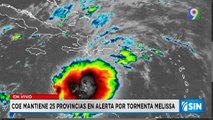 25 provincias en alerta por tormenta Melissa | Primera Emisión SIN