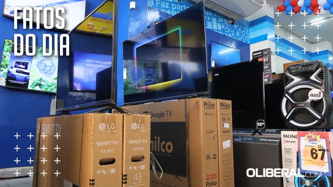 Consumidores e lojistas de Belém se preparam para possível alta de eletrônicos com 'tarifaço'