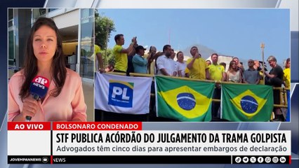 STF publica acórdão do julgamento da trama golpista do núcleo de Bolsonaro