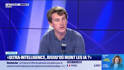Aymeric Roucher (auteur de l'ouvrage "Ultra-intelligence, Jusqu'où iront les IA ?") : "Ultra-intelligence, Jusqu'où iront les IA ?" - 22/10