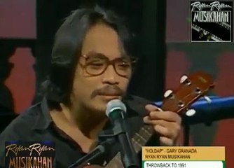 Gary Granada - 'HOLDAP' played on the 'ukulele (1991) at Ryan Ryan Musikahan show