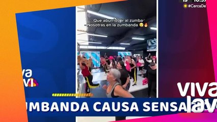 Zumba causa sensación al ritmo de banda