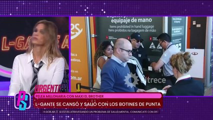 Afirman que L-Gante es amenazado por su ex representante con un video terrible