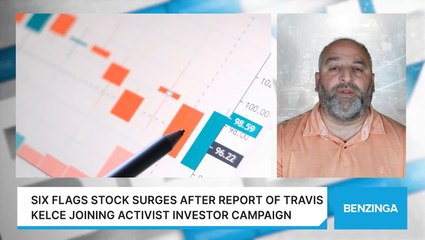 Six Flags Stock Surges After Report Of Travis Kelce Joining Activist Investor Campaign