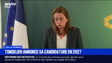 Marine Tondelier, secrétaire nationale des Écologistes, annonce sa candidature à la présidentielle de 2027