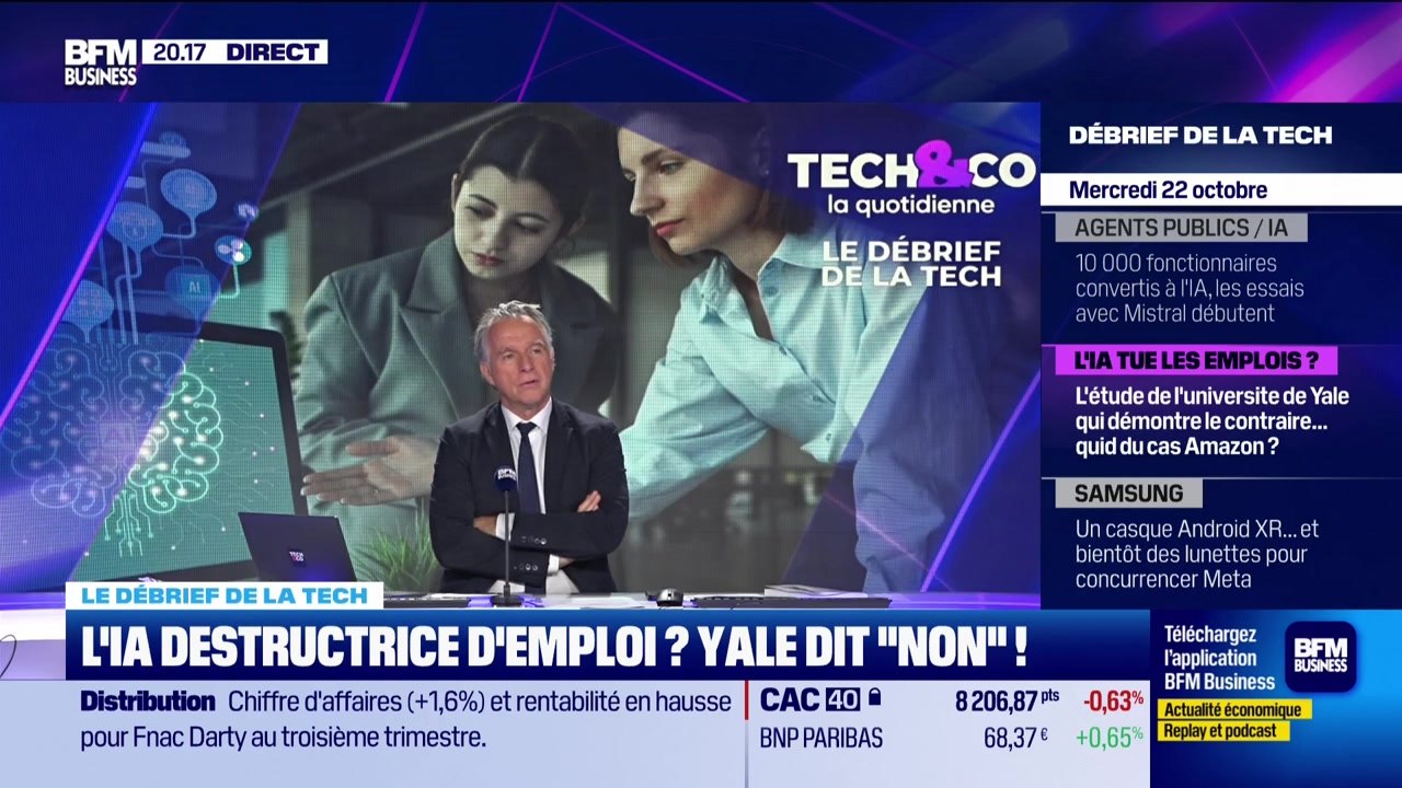 Tech & Co, la quotidienne - Mercredi 22 octobre