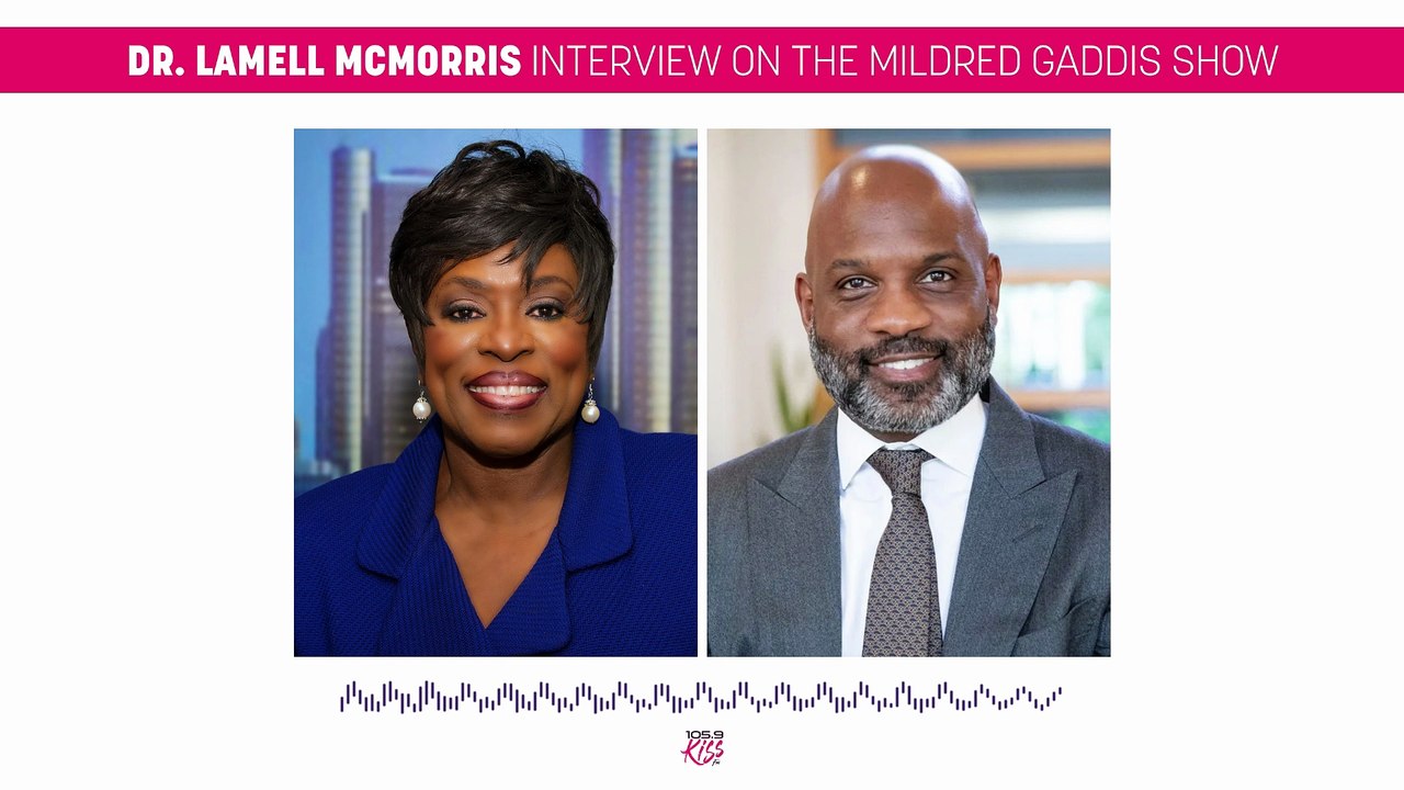 Dr. Lamell McMorris on "The Power to Persist" | The Mildred Gaddis Show on 105.9 KISS-FM