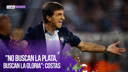 "Los jugadores de Racing no buscan la plata, buscan la gloria": Gustavo Costas | beIN SPORTS