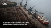 Brasil abre novos mercados para Japão, Singapura, Egito, Índia e Coreia do Sul