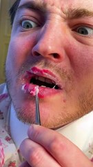 Makeup Hack = Pure Comedy 💄🤣 #hack #diy #lips