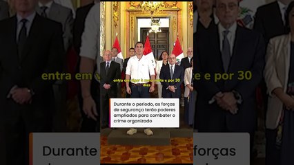 Peru decreta estado de emergência em Lima e Callao após aumento da violência