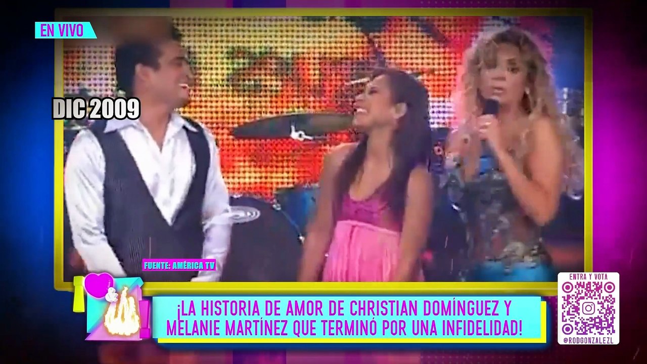 LA HISTORIA DE AMOR DE CHRISTIAN Y MELANIE QUE TERMINÓ POR UN INFIDELIDAD | Willax