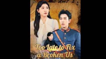 Too Late To Fix A Broken Us Full Episode