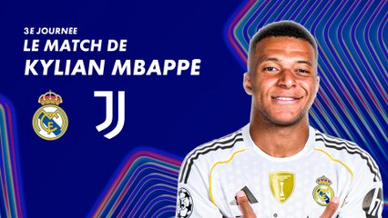 Le match de Kylian Mbappé face à la Juventus - Ligue des champions 2025-26 (J3)