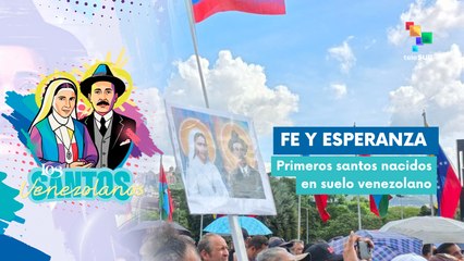 Venezuela celebra la canonización de sus dos primeros santos