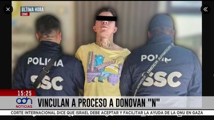 🚨¡Última Hora! Vinculan a proceso a Donovan "N", presunto implicado en el asesinato de David Cohen