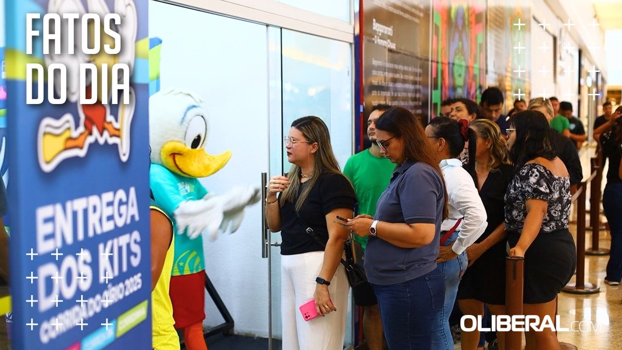 Corrida do Círio 2025: kits começam a ser entregues aos atletas