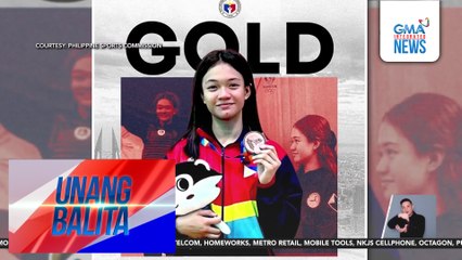 PH athlete Kram Carpio, panalo ng gold medal sa Pencak Silat Female D Class sa 3rd Asian Youth Games | Unang Balita