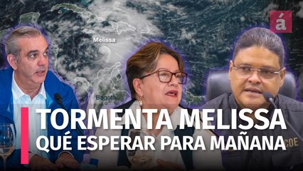 Tormenta Melissa, errática y peligrosa: provincias en alerta y medidas del Gobierno dominicano