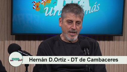 Entrevista a Hernan Darío Ortiz, flamante DT de Cambaceres