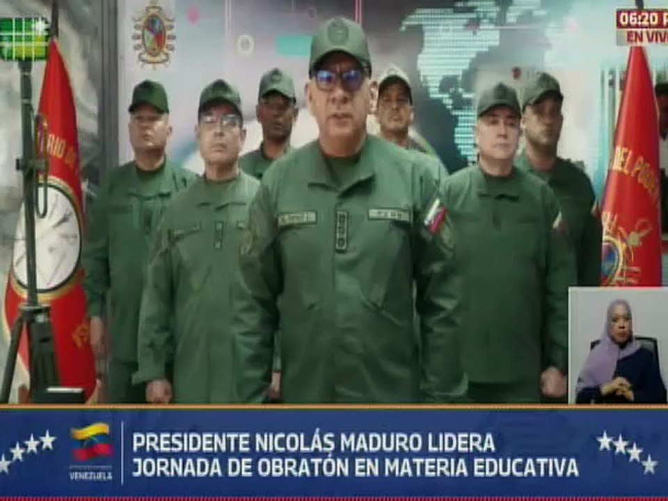 Gran Misión Negro Primero "Eje Educación" presentó los proyectos tecnológicos de la FANB