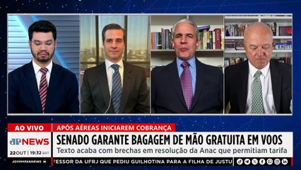 Senado garante bagagem de mão gratuita em voos nacionais e internacionais