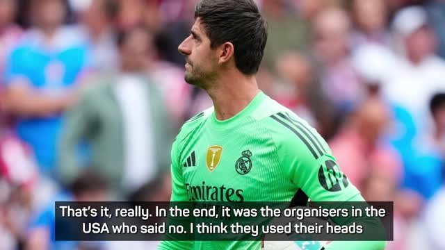 Courtois relieved to see LaLiga's US game cancelled