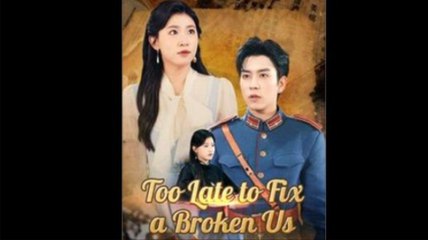 Too Late To Fix A Broken Us