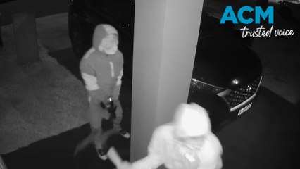 Attempted home invasion caught on CCTV