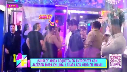Shirley Arica Rompe el Silencio y Coquetea con Jackson Mora en Willax ✨