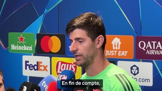 Real Madrid - Courtois sur l'annulation du match à Miami : C'est logique