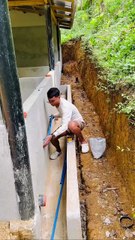 WELDING OF STEEL BARS..FOR OUR PIGGERY