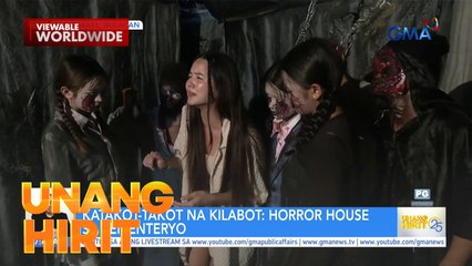 Katakot-Takot na Kilabot: Horror House sa Sementeryo | Unang Hirit