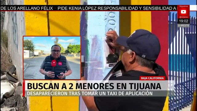 Desaparecen dos menores tras abordar un taxi de aplicación, familiares piden ayuda