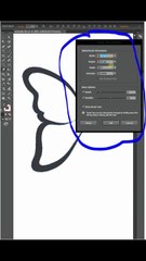 Buat efek sederhana pakai (Warp tool).#adobeillustrator #illustratortutorial #belajarillustrator