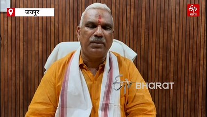 गृह राज्य मंत्री जवाहर सिंह बेढम का पलटवार: “गहलोत के समय था जंगलराज, अब प्रदेश में सुराज”