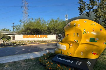 “Mexicráneos” llega a Guadalupe: arte monumental para celebrar el Día de Muertos